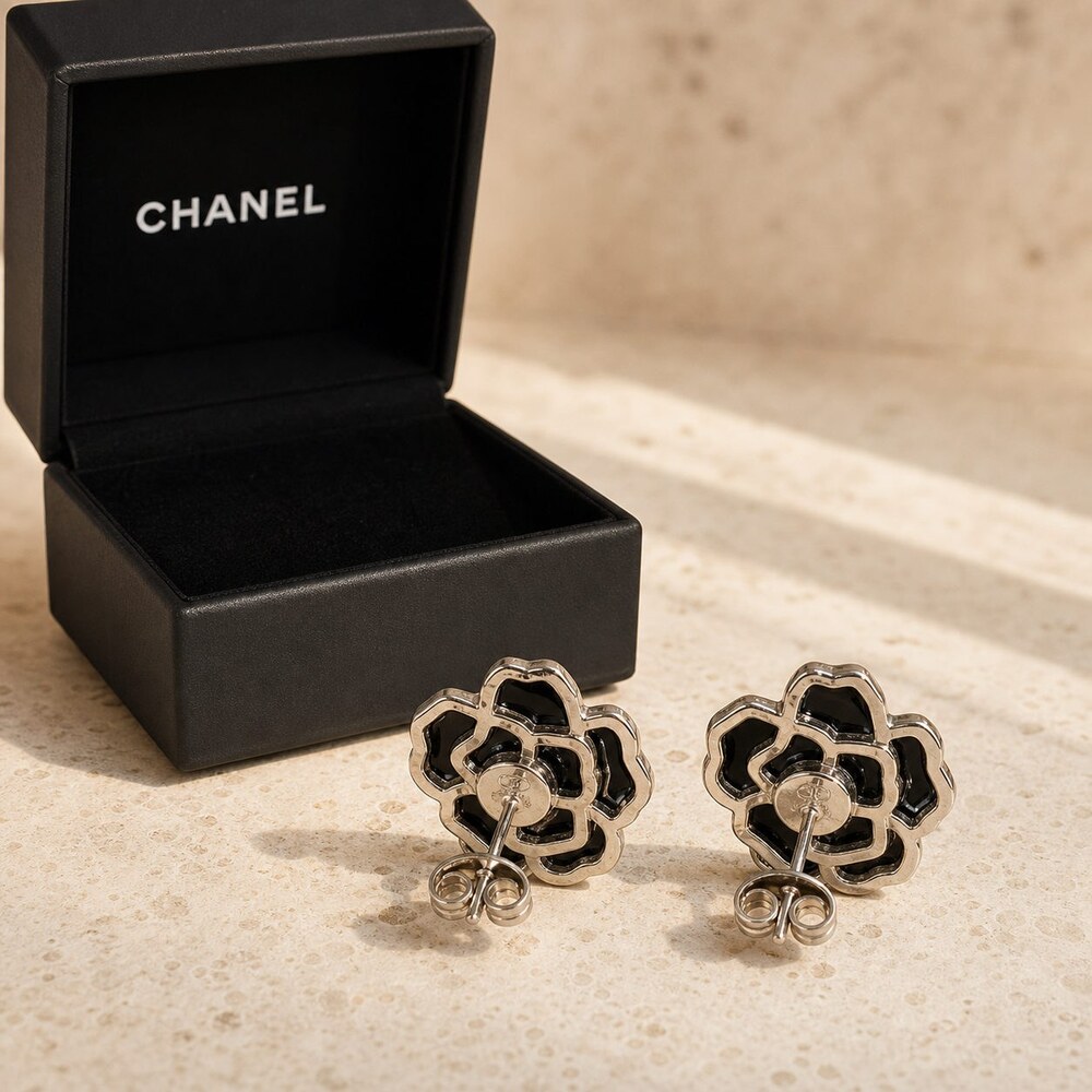 CHANEL Classic Parisian Earrings Style 36 | New with Box - Picture 5 of 9